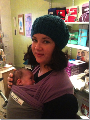 jardin de naissance - echarpe 3