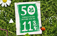 50 choses à faires avant 11 ans 51 activités à faire avant 12 ans