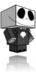 paper toys halloween - jack Skellington