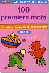 Carte d'apprentissage Chantecler - 100 premiers mots 