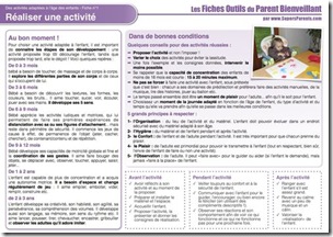 FO ACT 10 - Activité d'éveil dès 2 ans