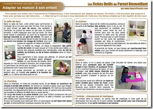 FO MON 3 - Adapter sa maison à son enfant