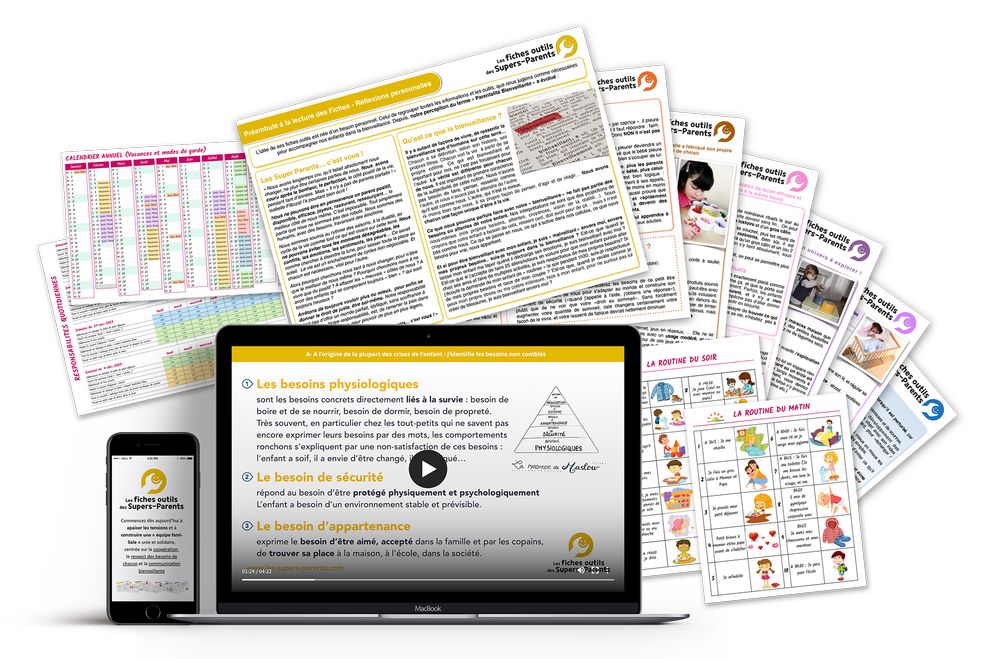 Les « Fiches Outils du Parents Bienveillant » sont prêtes !