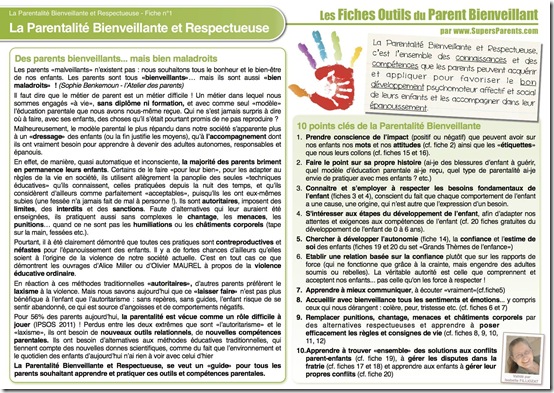 FO PB 1 - La parentalité Bienveillante et Respectueuse