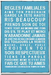 Règles de famille 5