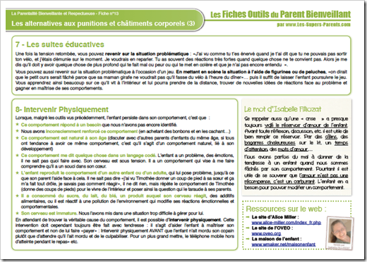 Alternatives aux menaces Alternatives aux menaces