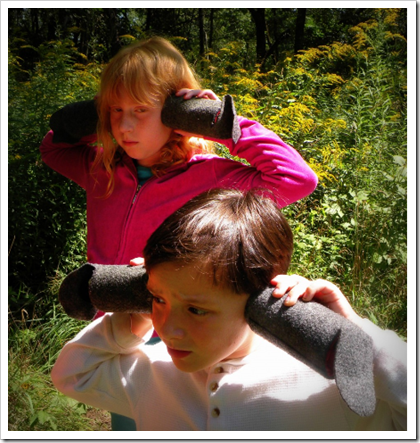 jeu enfant dans la nature