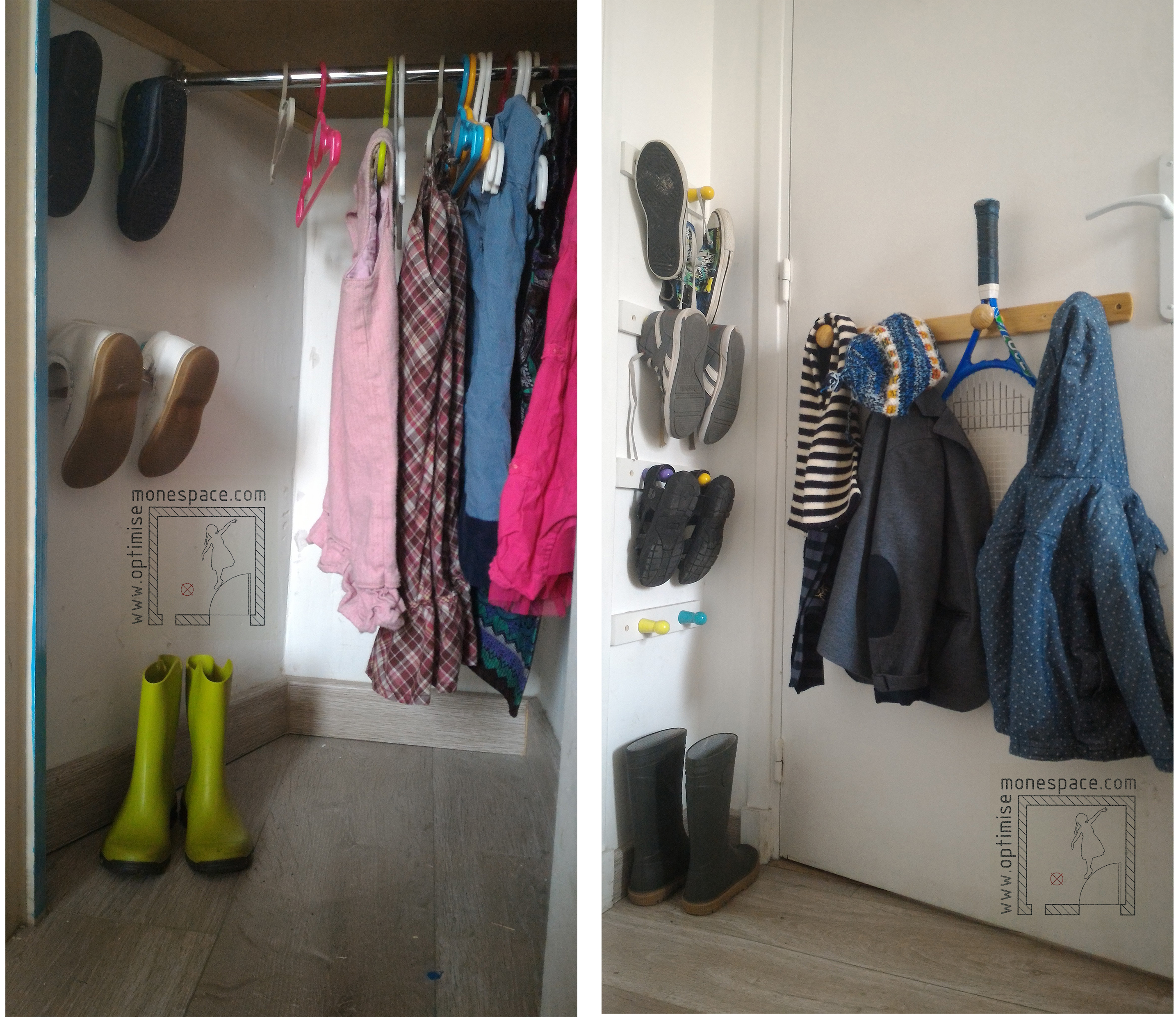 5- rangement vetements enfant