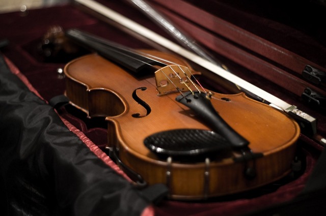 Violon et archet jouet pour enfant instrument de musique pas cher 