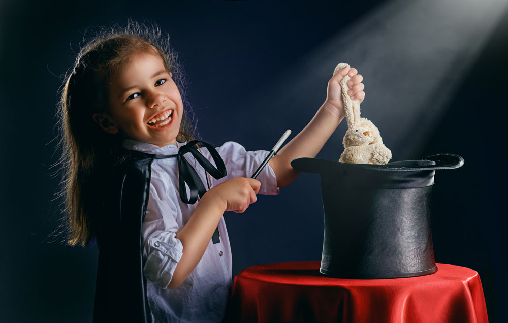 Apprendre la Magie - Un apprenti magicien à la maison !