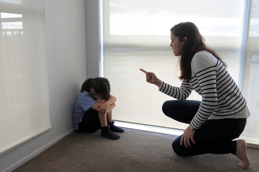 J'ai hurlé sur ma fille